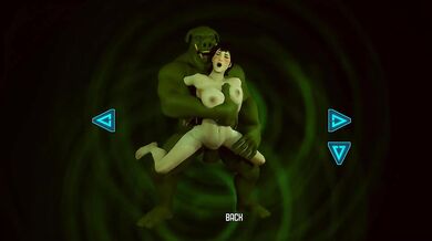 Cursed Ogre Chokes 18 College Lady With Parasite Cock In Mind Break Cartoon Horror Scene