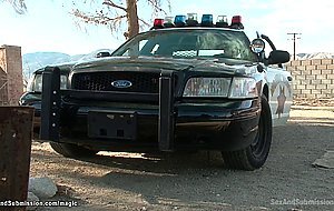 Big cock sheriff anal fucks students