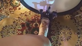 PRACTICE PEDAL PUMPING DRUMS SET