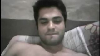 Indian Boy Strokes on Webcam