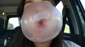 Doing big bubbles next to my UBER driver - Bunny Looner [LOWRES]