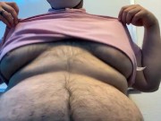 Man Tit in the Office