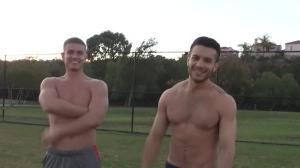 SeanCody - Jock Robert being pounded by Manny