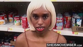 Walmart Manager Creampied & Cumshot My Face After Taking Me Grocery Shopping