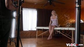 ”Tatted Babe Kathryn Mae Gets Ravaged By Big Dicked Masseur”