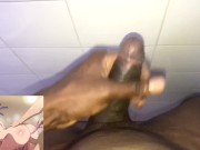 DILDO TONIKZALEX STROKING BBC MOANS, TALKS DIRTY & CUMS HUGE LOAD CUM INSIDE CARTOON