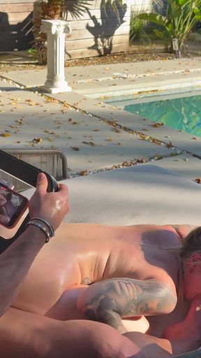 Behind the Scene with Hot Blonde Babe Sophia Mayy