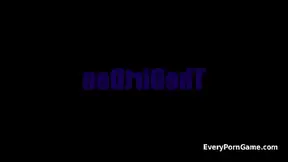 Tattooed Harley Quinn Rides Cock in Wild 3D Anime Sex Game