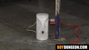 Young gay Kamyk Walker sucked and jacked off by BDSM maledom's expertise