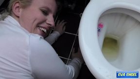 EVA ENGEL: Pervy Piss and Fuck Session with Stepdad on the toilet