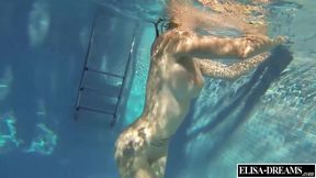 Naked And Fucked In A Pool In Front Of A With Elysa Exhib