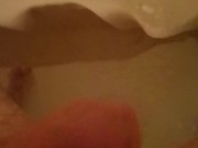 Shower jerking whiskey dick