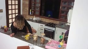 Anal Sex with Hotwife Unfaithful Wife in the Bar Pantry