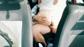 Public Sex With Taxi Uber Voyeur
