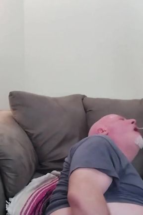 Caught by Neighbor! Jerking BBC Gets a Surprise When Neighbor Stops Over!