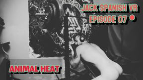 Home Gym Naked Muscle Training – Sweated Solo Male Gooning 8K