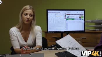 Nathaly Teges: Blonde Babe's Czech Casting Audition