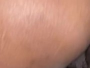 EBONY PLAYS WITH MEATY CREAMY PUSSY
