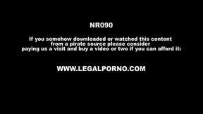 Asia Blondi assfucked by monster cock NR090