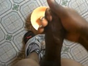 YUMMY😋😋BUSTING A HUGE CUM ON MY CAKE BEFORE EATING IT ALL