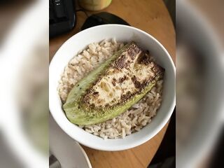 Fried Zucchini And A Barrel Of Rice!