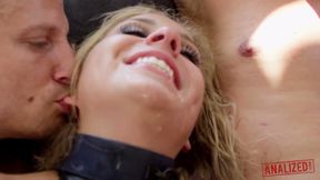 Orgy action with Madelyn and Zoey Monroe with a big cock dude James Deen