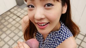 Nami Honda swallows cum on her birthday