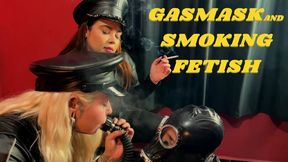 GASMASK SLAVE AND SMOKING FETISH (en-720)