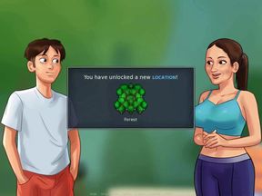 Summertime Saga: Helping To This MILF In The Park