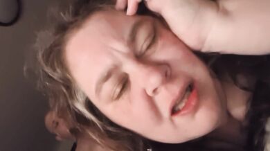 BBW gets it doggy style till she orgasms hard