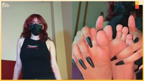 Luna - 18 Years Old - Latina Foot Modeling - Girl Next Door Feet - Amateur Feet - Real Life Foot Fetish v2