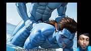 Na'vi Dick - Messy Creampie Avatar Gay