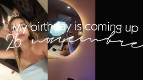 🩷My birthday is coming up on November 26 🩷