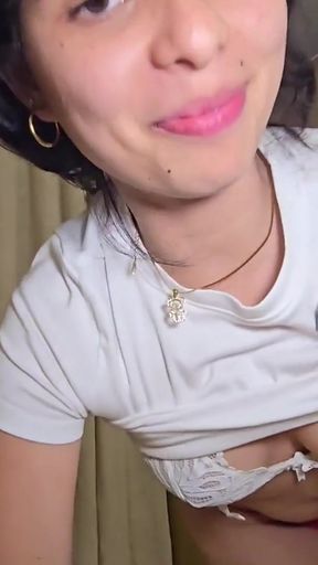 STEPBROTHER cums inside his STEPSISTER!   Clip 1