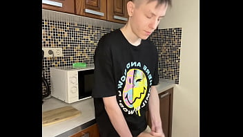 Young Stud'_s Dripping Cumshot Tease