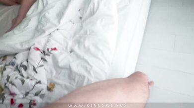 Step mom Deprive Step son's Virginity while talking with Cuckold Husband on the Phone