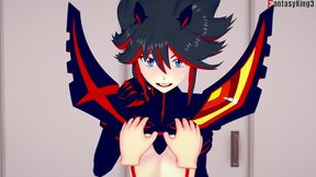 ryuko matoi fucking hard sex - red pov - killlakill - full & pov on sheer & ptrn: fantasyking3