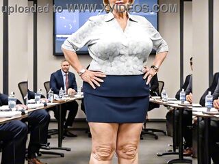 Overweight mother I'd like to fuck GILF office STEP-MOMMY
