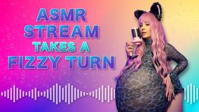 ASMR Stream Takes a Fizzy Turn (Carbonated Belly Inflation)