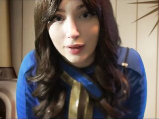 FALLOUT STEPSISTER LUCY HELPS SHY VIRGIN STEPBRO CREAMPIE!