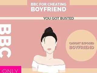 AUDIO MERELY - BBC for cheating boyfriend caught jerking to porn afresh