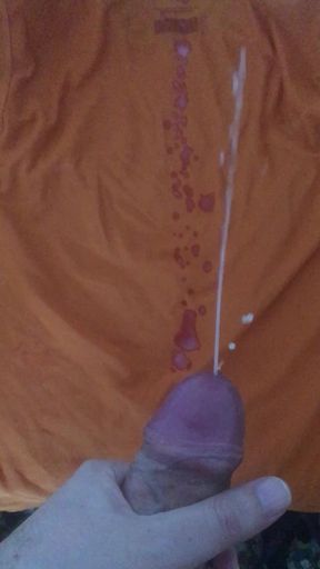 My cum after edging for two hours
