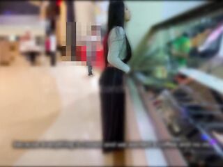 Walk in mall with my student partner ends in agreeable screw