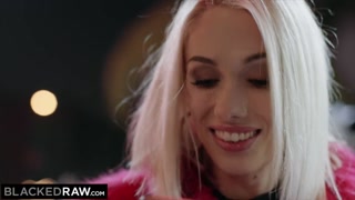 BLACKEDRAW Beautiful fit Blonde Sky devours Troy's BBC