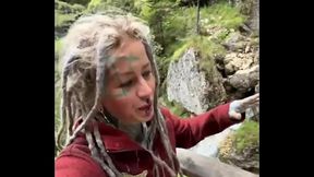 Waterfall in the Slovenian Alps&mdash_absolutely stunning! ??️What&rsquo_s your favorite spot in the mountains?#Slovenia...