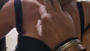 Close up Pussy Fucking in Bikini Quickie
