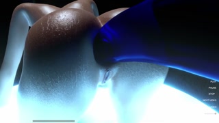 multiple mushroom cocks cum inside curious girl. female voice