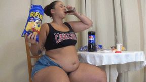 ROSALIA FULL BELLY FEAST - Stuffed, Bloated and Proud WMV