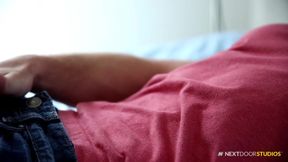 Next Door Masculine: First-timer Matty Mighty jizz on face vid