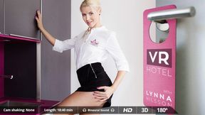 VR Hotel - XXX Room Service from this Hot Blonde